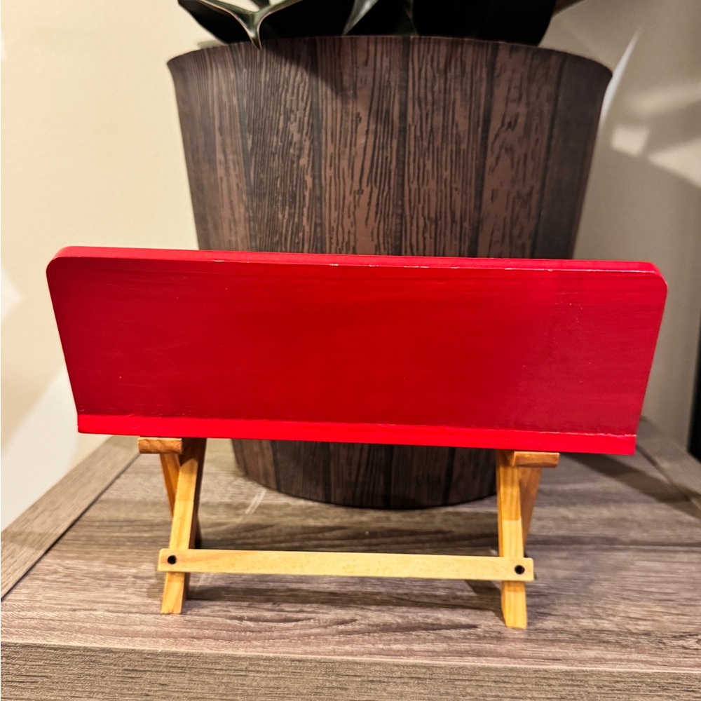 Coca-Cola Red Mini Bench - Picture 3 of 4